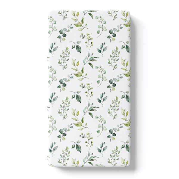 Fitted Crib Sheet - Eucalyptus