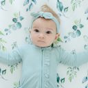  Fitted Crib Sheet - Eucalyptus