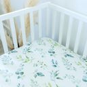  Fitted Crib Sheet - Eucalyptus