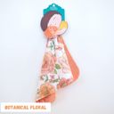 Botanical Floral Premium Baby & Toddler Mini Minky Blanket