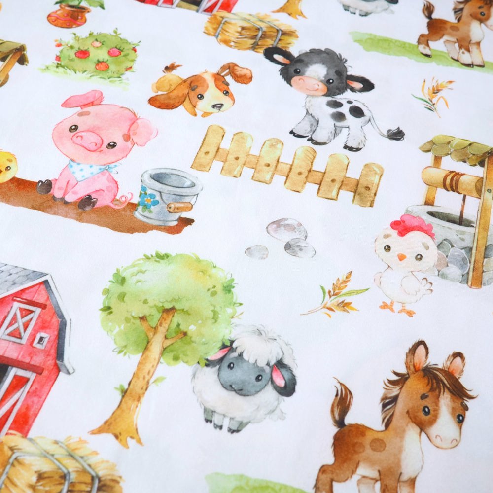 Farm Animals Infant Car Seat / Nursing Cover