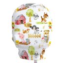  Farm Animals Infant Car Seat / Nursing Cover