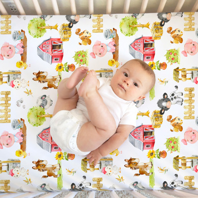 Buttery Soft Fitted Crib Sheet 