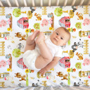  Buttery Soft Fitted Crib Sheet 
