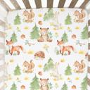  Fitted Crib Sheet - Forest Friends