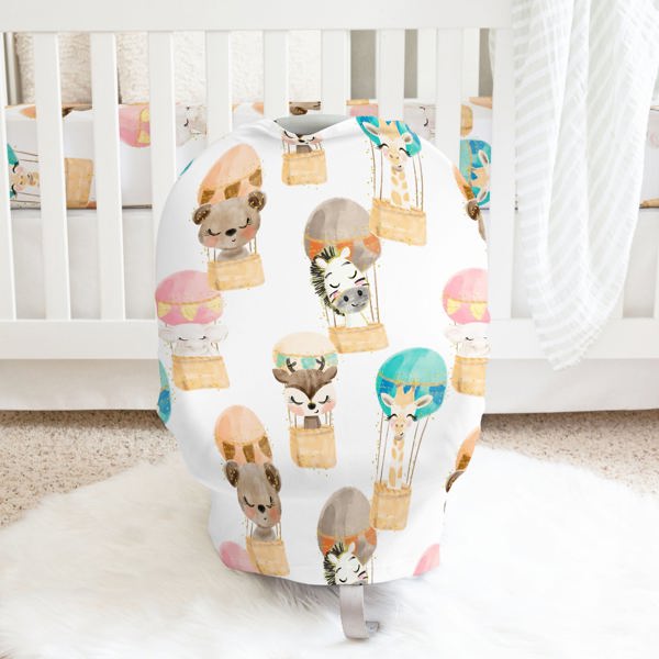 Hot Air Balloons Infant Car Seat / Nursing Cover