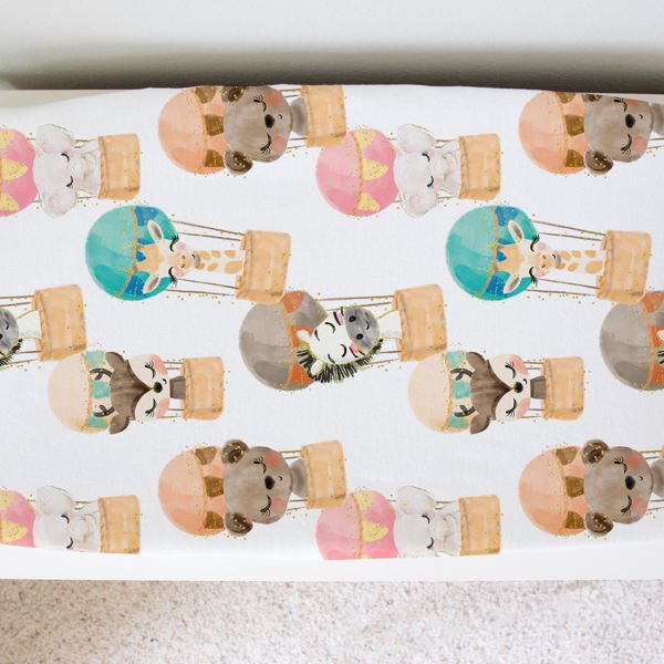 Changing Pad Cover - Hot Air Balloons