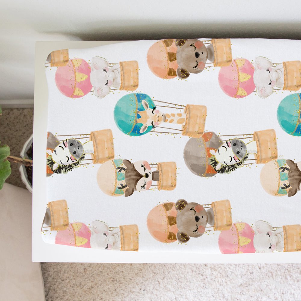 Changing Pad Cover - Hot Air Balloons