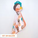 Hot Air Balloon Premium Baby & Toddler Mini Minky Blanket