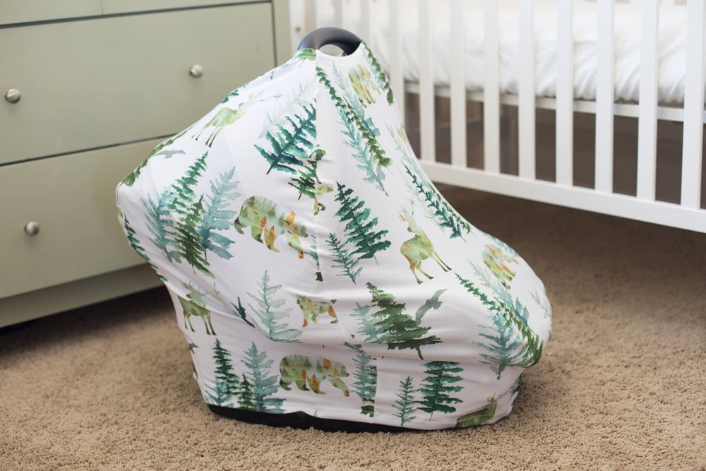 In The Woods Infant Car Seat / Nursing Cover