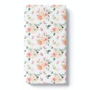  Fitted Crib Sheet - Peach Floral