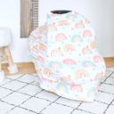  Rainbow Infant Car Seat/Nursing Cover