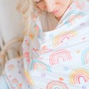  Rainbow Infant Car Seat/Nursing Cover