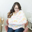  Rainbow Infant Car Seat/Nursing Cover