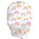  Rainbow Infant Car Seat/Nursing Cover