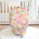  Retro Floral Infant Car Seat / Nursing Cover