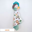 Safari Premium Baby & Toddler Mini Minky Blanket