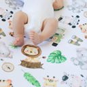  Fitted Crib Sheet - Safari