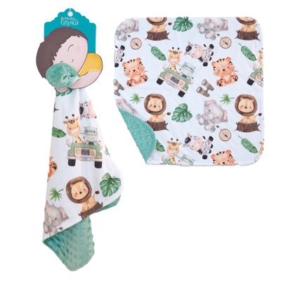 Premium Baby & Toddler Mini Minky Blanket 18x18