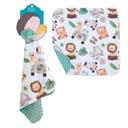  Premium Mini Minky Blanket – 18x18 Baby & Toddler Snuggle Essential