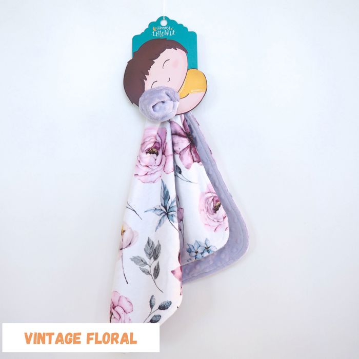 Premium Baby & Toddler Mini Minky Blanket 18x18 - Last Chance!