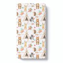  Fitted Crib Sheet - Woodland Tribe