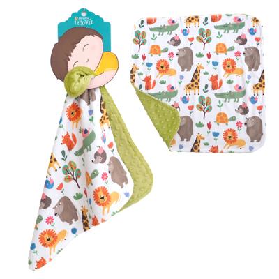 Premium Baby & Toddler Mini Minky Blanket 18x18