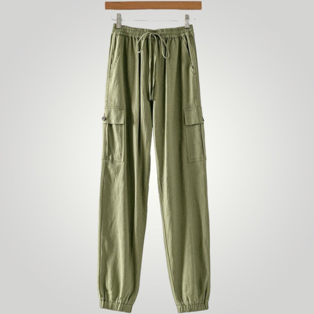 Cargo Utility Drawstring Jogger Pants