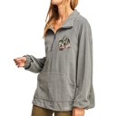 Charcoal Small Half Zipper Pullover Anorak