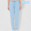 Ice Blue Small Drawstring Joggers With Pockets S-3X