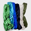  Pocketed Parachute Pants