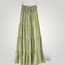  Ruffle Tiered Maxi Skirt