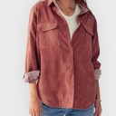 Terracotta Medium Reversible Corduroy Jacket S-XL / 7 Colors