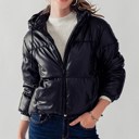  Chic Faux Leather Puff Jacket