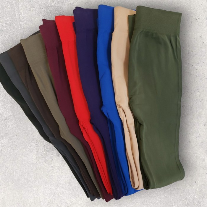 Fleece Lined Soft and Comfy Leggings / Reg & Plus