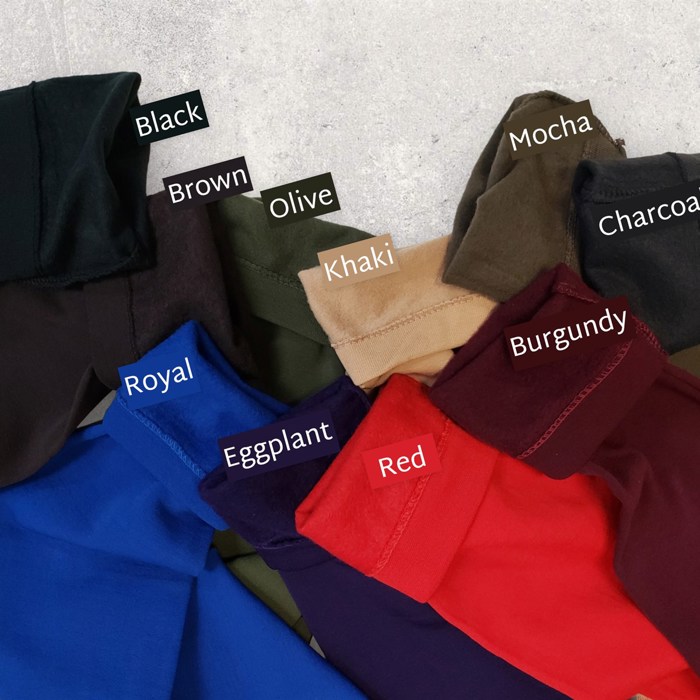 Fleece Lined Soft and Comfy Leggings / Reg & Plus