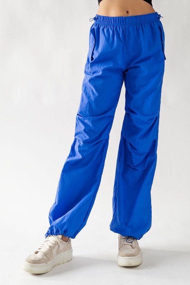 Pocketed Parachute Pants