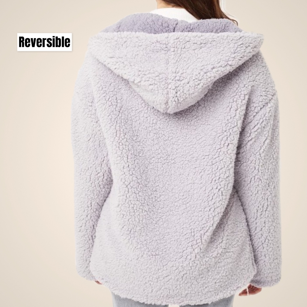 The Coziest Reversible Pocketed Jacket