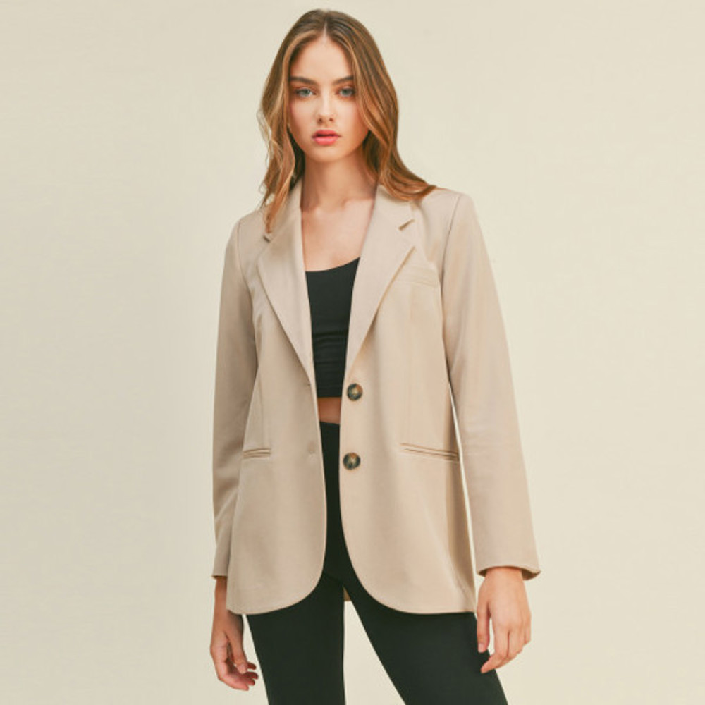 Boyfriend Two Button Blazer