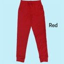 Red Small Drawstring Joggers With Pockets S-3X