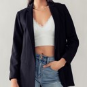 Black Small Perfect Basic Blazer / S-XL / 9 Colors