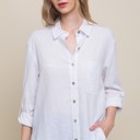  Basic Linen Relaxed Fit Button Down Shirt