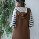  Sherpa Lined Hooded Vest