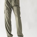  Elastic Drawstring Cargo Pocket Jogger