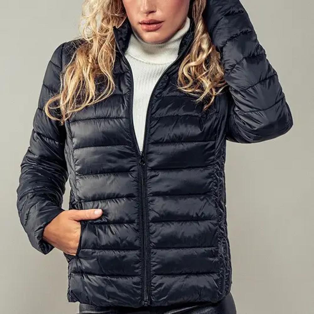 Ultra Lightweight Padded Thermal Zip Up Jacket