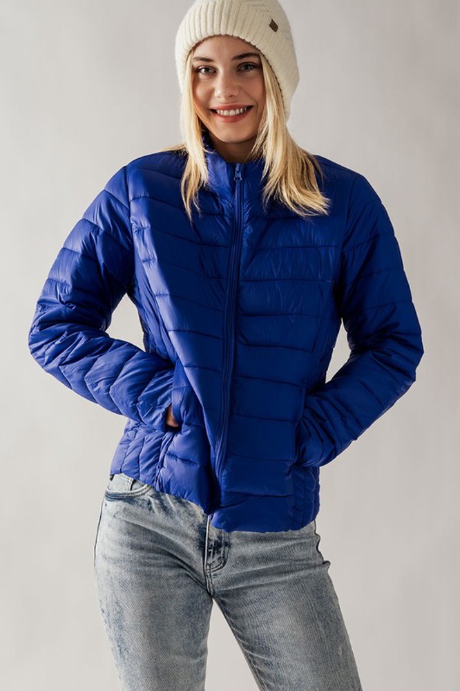 Ultra Lightweight Padded Thermal Zip Up Jacket