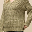  V-Neck Melange Sweater