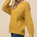  V-Neck Melange Sweater