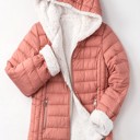  Cozy Sherpa Fleece-Lined Reversible Hooded Puffer Jacket