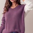  Twist Back Sweater